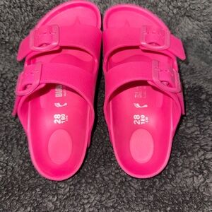 Birkenstock Kids Bright Pink Sandals